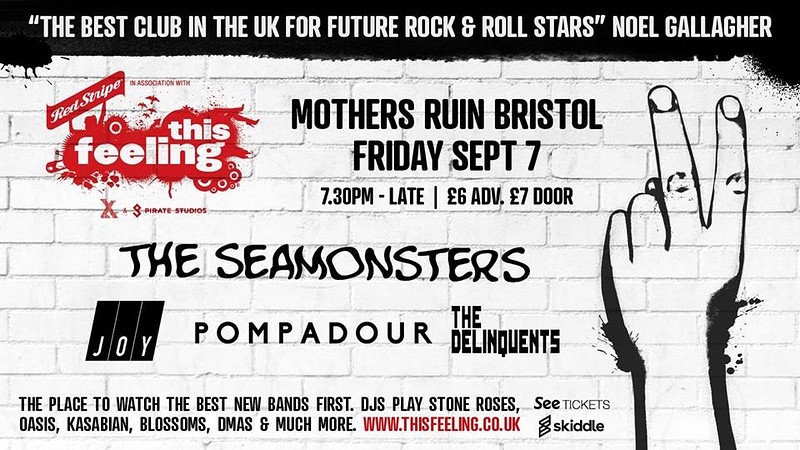 This Feeling - Bristol w/ The Seamonsters at The Mothers Ruin