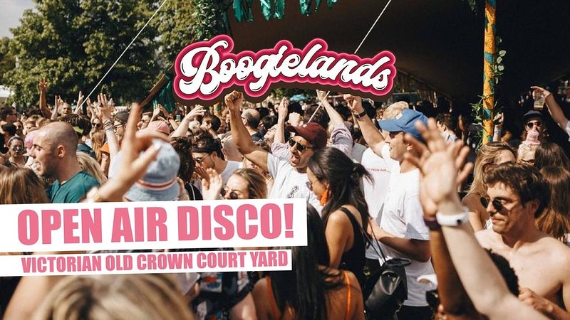Boogielands • Open Air Disco at The Old Crown Courts