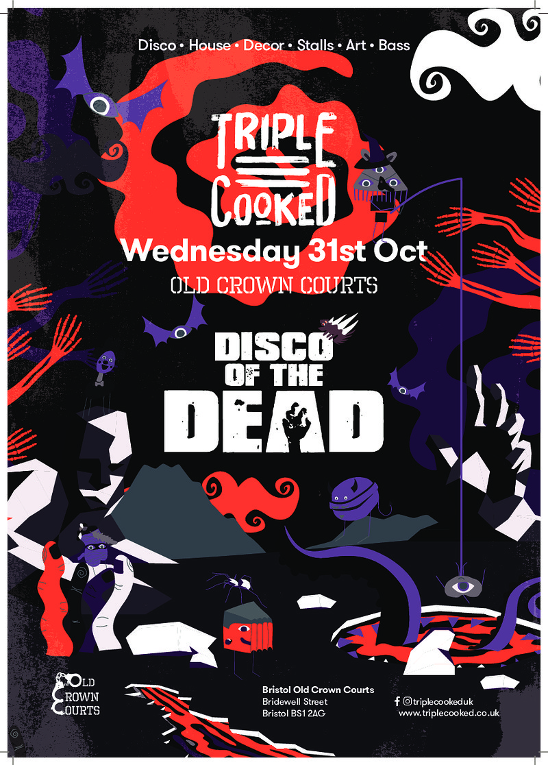 Triple Cooked: Disco of the Dead at The Old Crown Courts