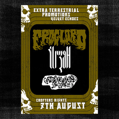 Froglord / Mutilated State / Urzah at The Old England Pub