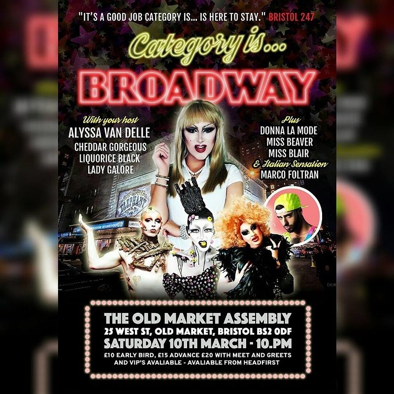 Category is...Broadway at The Old Market Assembly