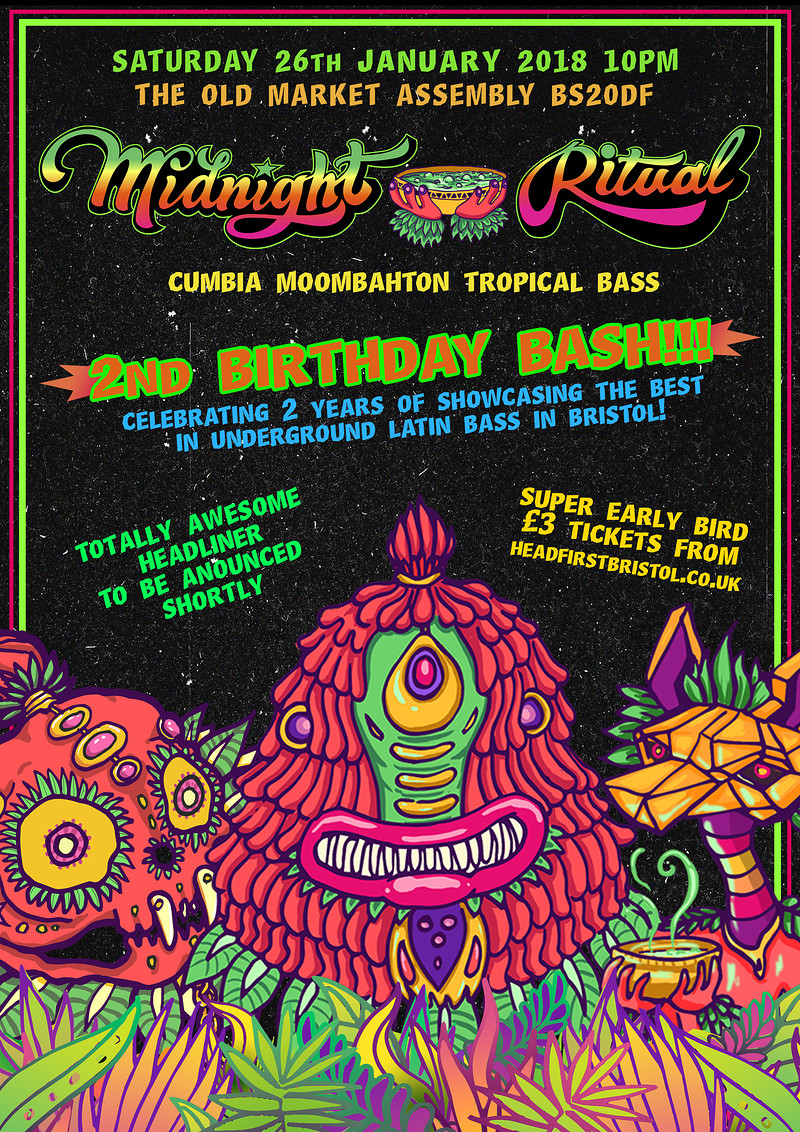 MIDNIGHT RITUAL 2ND BIRTHDAY BASH at The Old Market Assembly