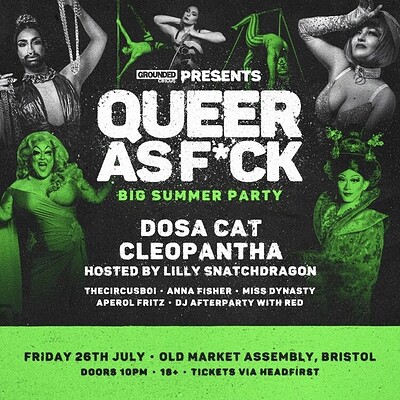 QUEER AS F*CK: Big Summer Party at The Old Market Assembly