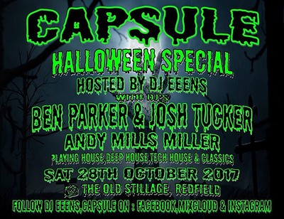 Capsule Halloween ????  Special at The Old Stillage