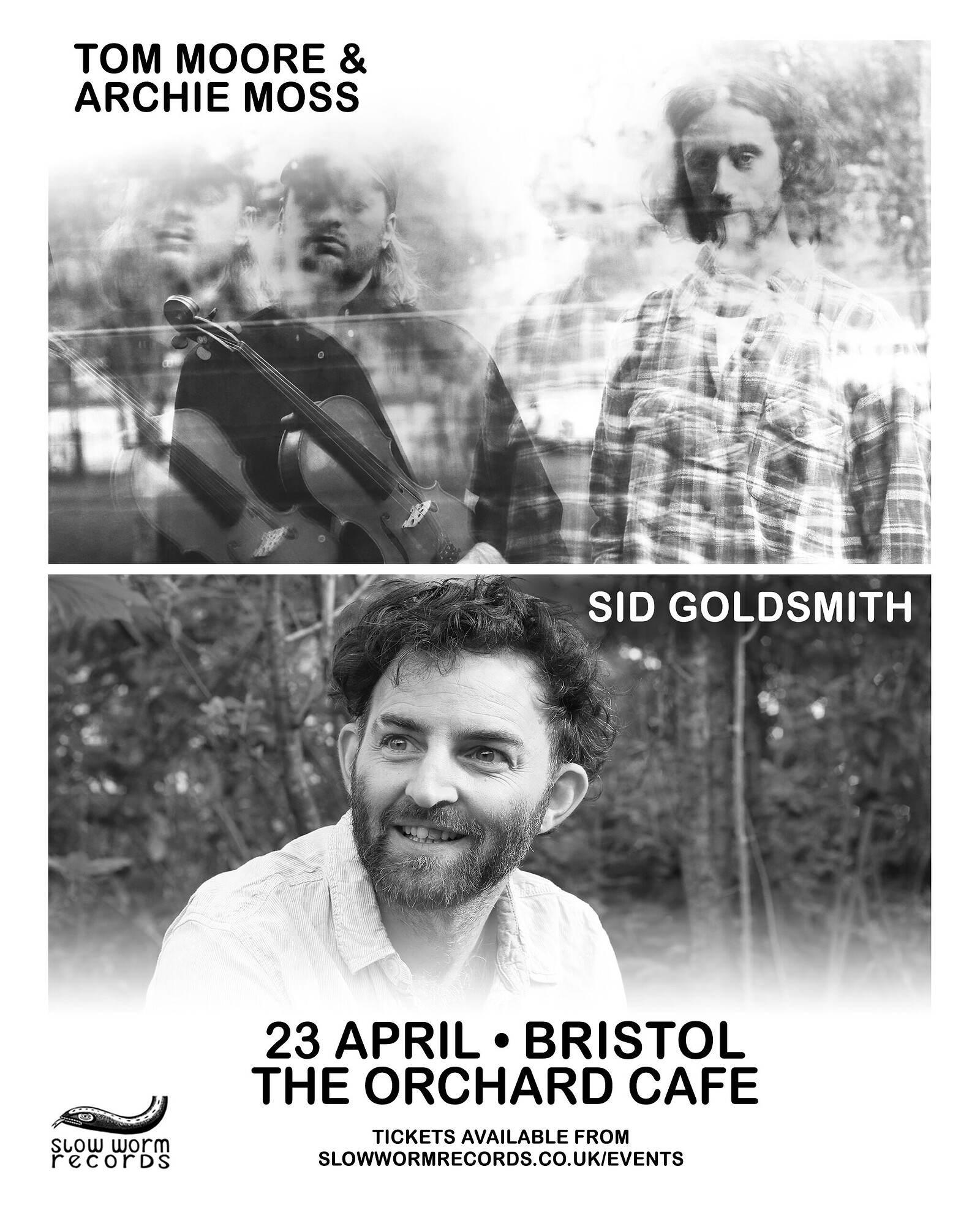Tom Moore & Archie Moss + Sid Goldsmith at The Orchard Coffee & Co