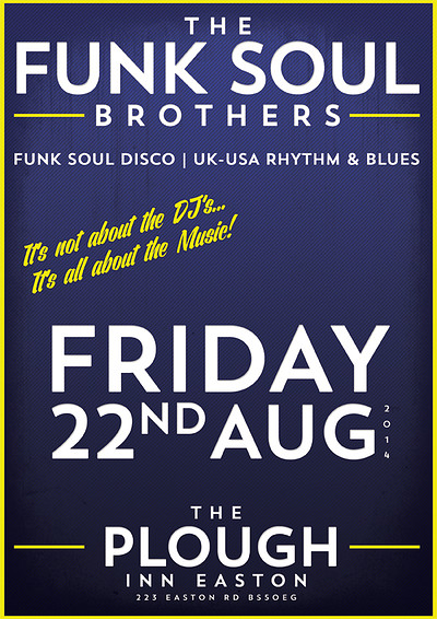 Funk Soul Brothers at The Plough Inn Easton