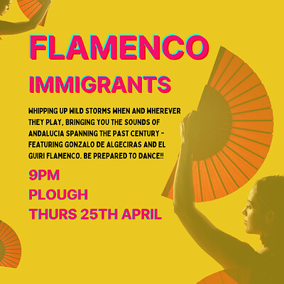 Flamenco Immigrants at The Plough Inn