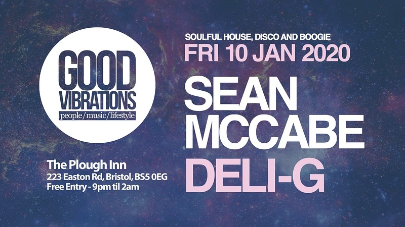 Good Vibrations with Sean McCabe and Deli-G at The Plough Inn