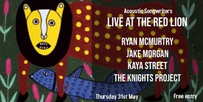 Acoustic songwriters at the Red Lion at The Red Lion BS5