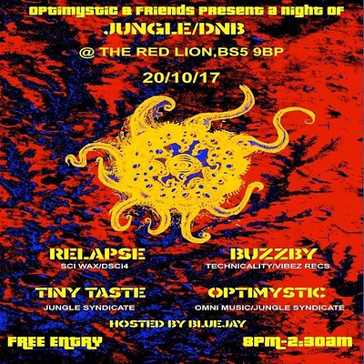 Optimystic & Friends Jungle/DnB Session at The Red Lion, BS5