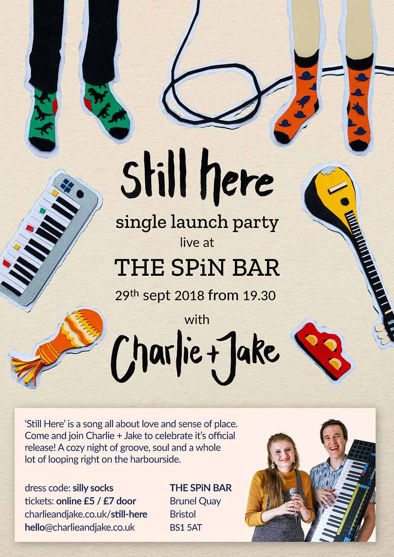 Still Here // Single Launch Party - Charlie + Jake at THE SPiN BAR