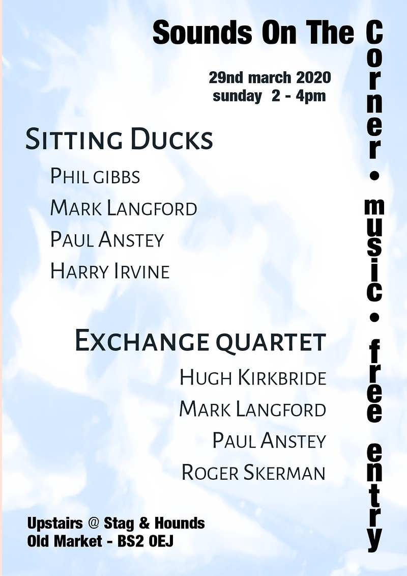 Sitting Ducks & Exchange Quartet at The Stag And Hounds