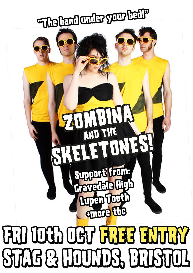 Zombina And The Skeletones at The Stag And Hounds