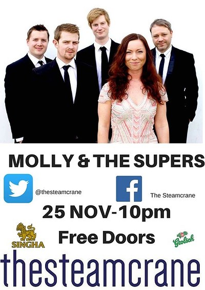 Molly & the Supers at The Steam Crane
