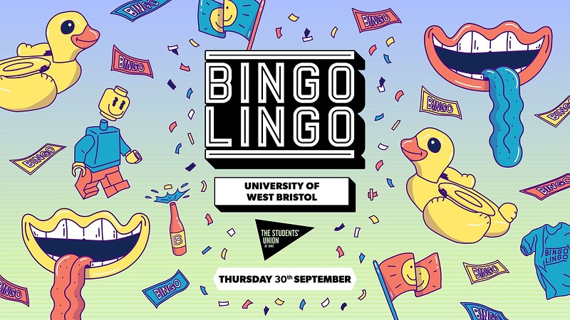 Bingo Lingo: UWE Bristol at The Students' Union at UWE