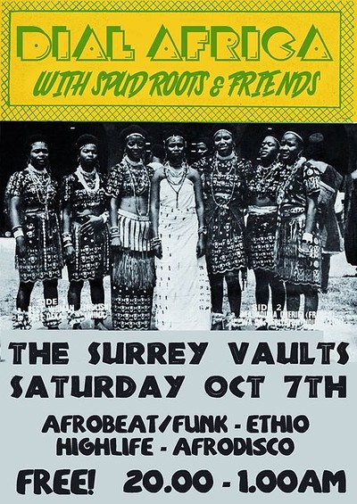 Dial Africa w/Overproof Tropical Sounds at The Surrey Vaults