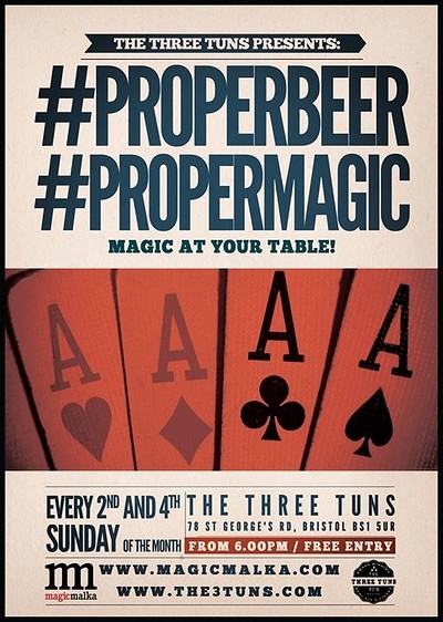 Proper Beer Proper Magic at The Three Tuns