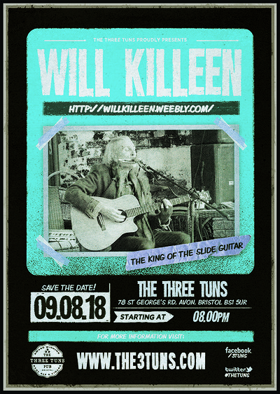 Will Killeen at The Three Tuns