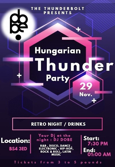 Hungarian Thunder Party at The Thunderbolt