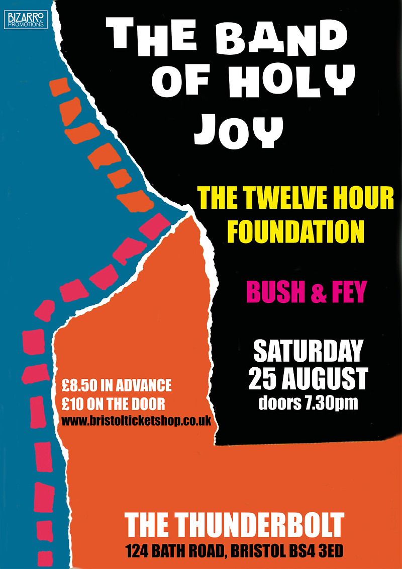The Band of Holy Joy/The Twelve Hour Foundation at The Thunderbolt
