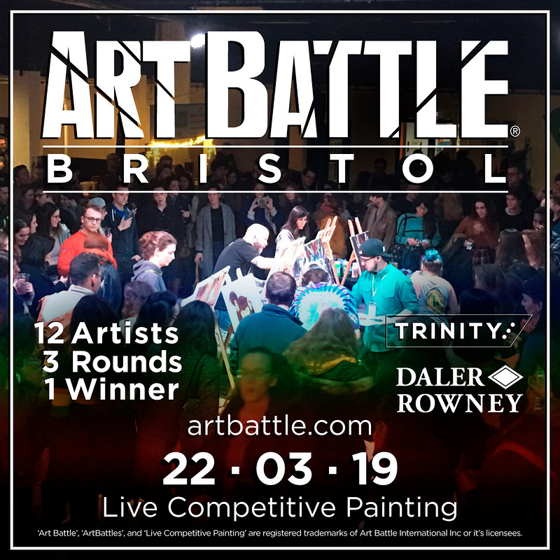 Art Battle Bristol at The Trinity Centre