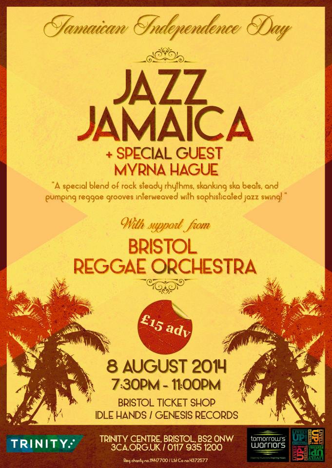 Jazz Jamaica + Myrna Hague, The Trinity Centre – Headfirst Bristol