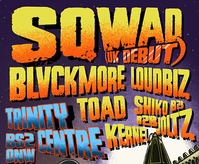Land Raver - SQWAD UK DEBUT at The Trinity Centre