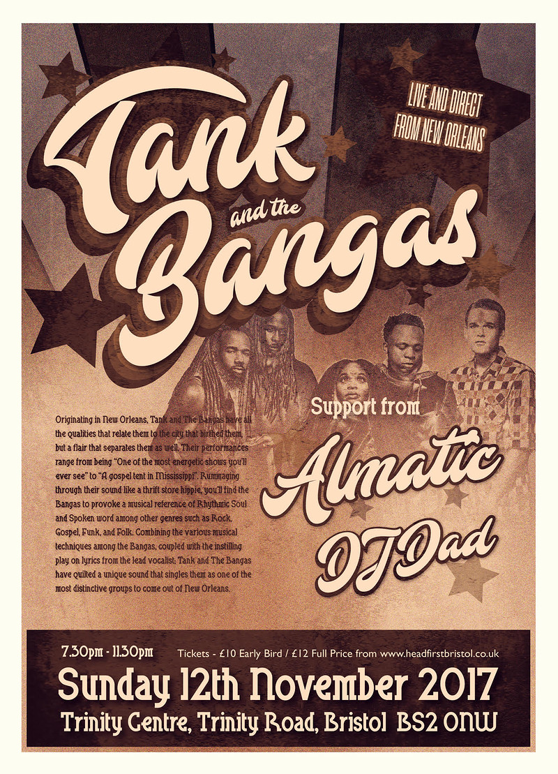 Tank and the Bangas at The Trinity Centre