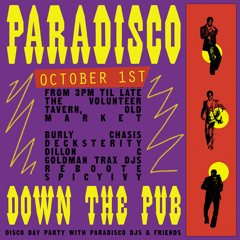 Paradisco Down The Pub at The Volunteer Tavern
