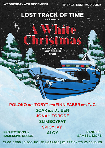 A White Christmas - Lost Track of Time at Thekla