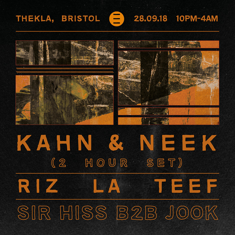 ESO 1st Birthday: Kahn & Neek, Sir Hiss b2b Jook + at Thekla