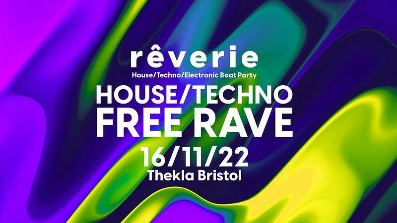 Rêverie - FREE House/Techno Boat Party at Thekla
