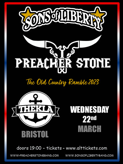 Sone of Liberty and Preacher Stone at Thekla
