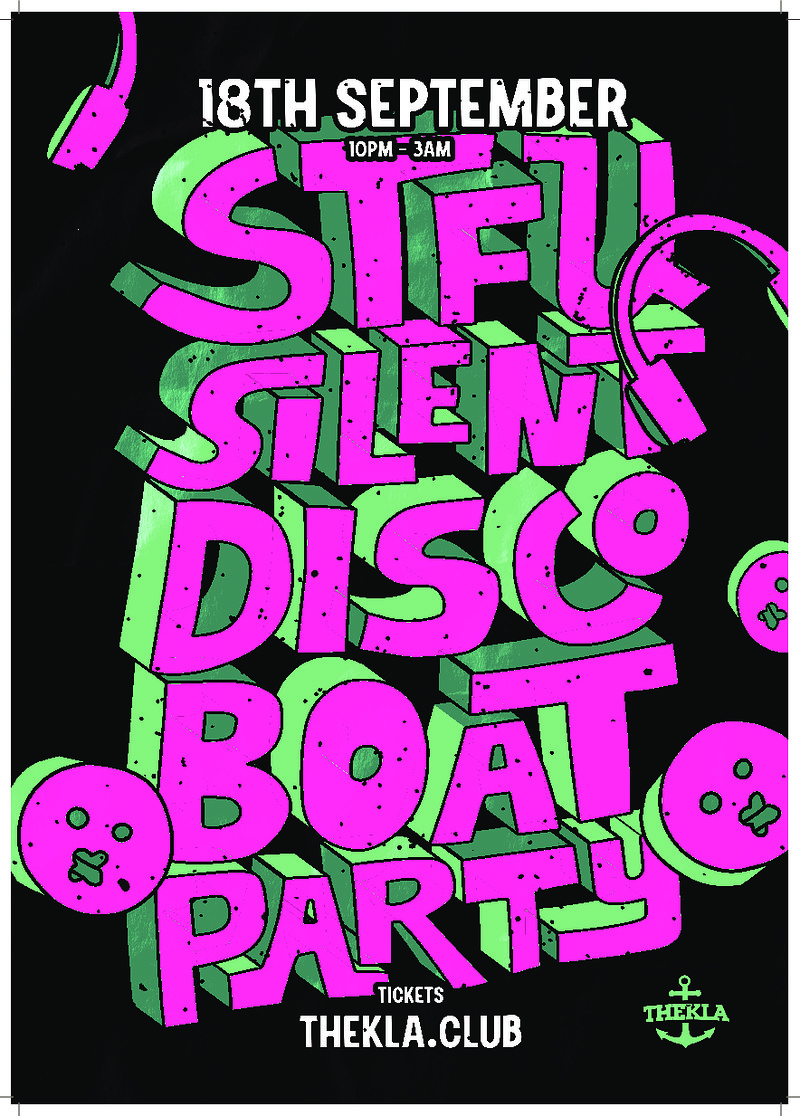 STFU: Silent Disco Boat Party at Thekla