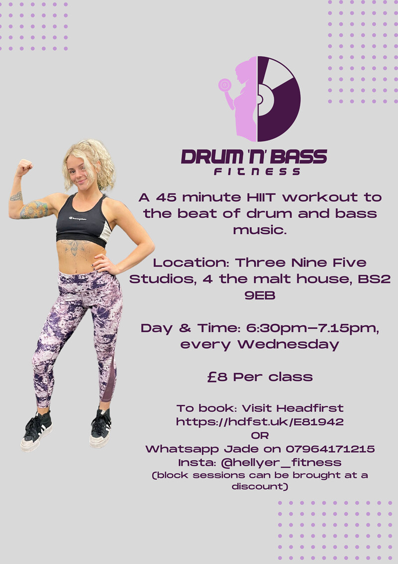 Drum & Bass Fitness at Three Nine Five Studios