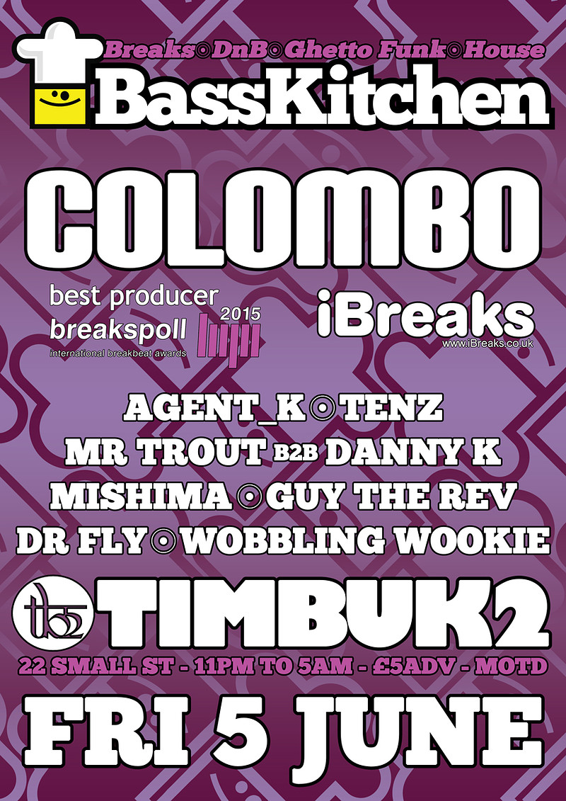 Bass Kitchen Presents Colombo at Timbuk2