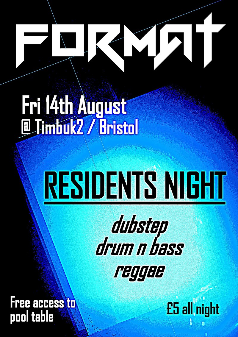 Format Residents Night at Timbuk2