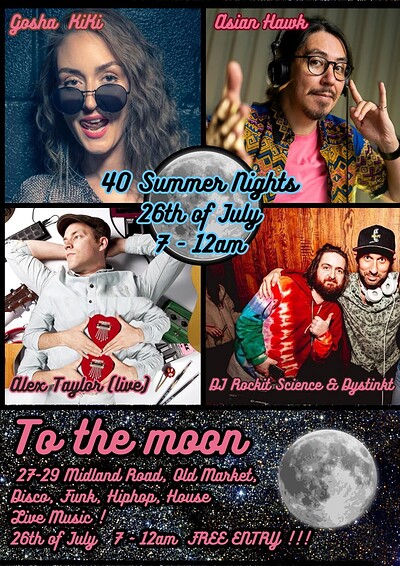 40 Summer Nights at To The Moon