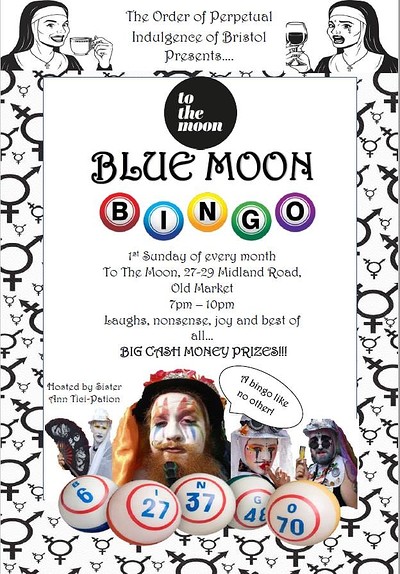 Blue Moon Bingo at To The Moon