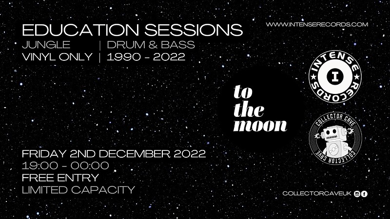 Education Sessions - Jungle/Drum & Bass at To The Moon