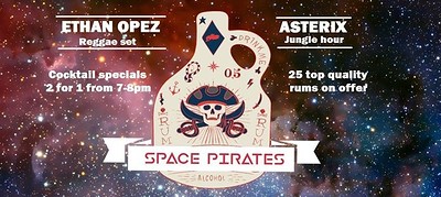 Space Pirates 6 - rum and roots music party at To The Moon