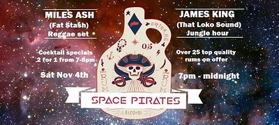 Space Pirates 7 - rum party - anniversary special at To The Moon