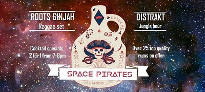 Space Pirates 8 - roots music and rum party at To The Moon