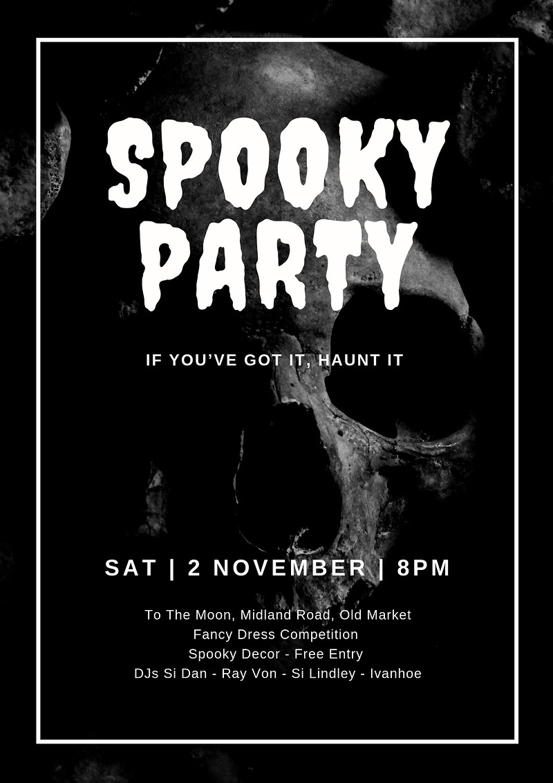 Spooky Party at To The Moon
