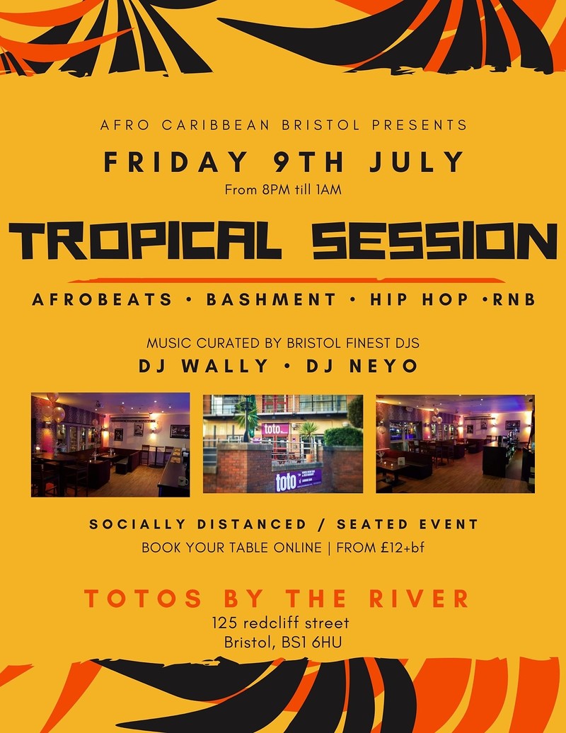 TROPICAL SESSION at Toto's by the river