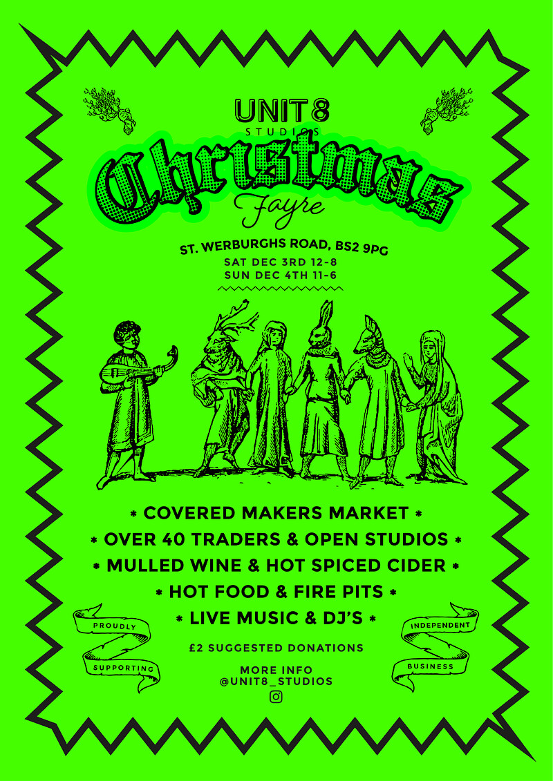 Unit8 Studios Christmas Fayre at Unit 8 Studios