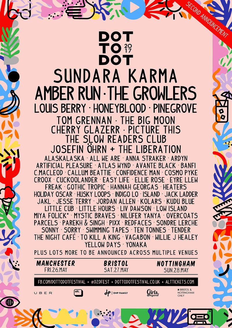 Dot to Dot Festival 2017 at Various Venues