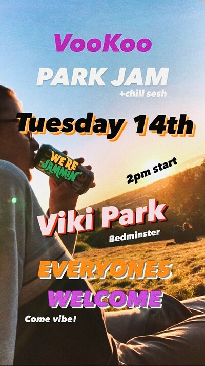 FREE OUTSIDE JAM at Victoria Park