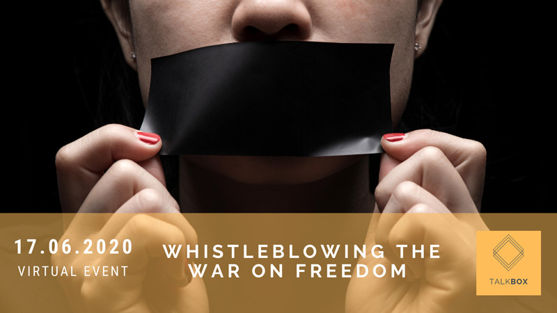 Whistleblowing the War on Freedom at Virtual Event