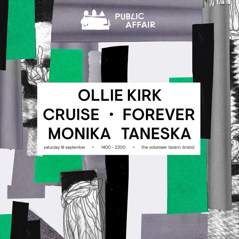 Public Affair #4: Ollie Kirk, Cruise, Forever at Volunteer Tavern